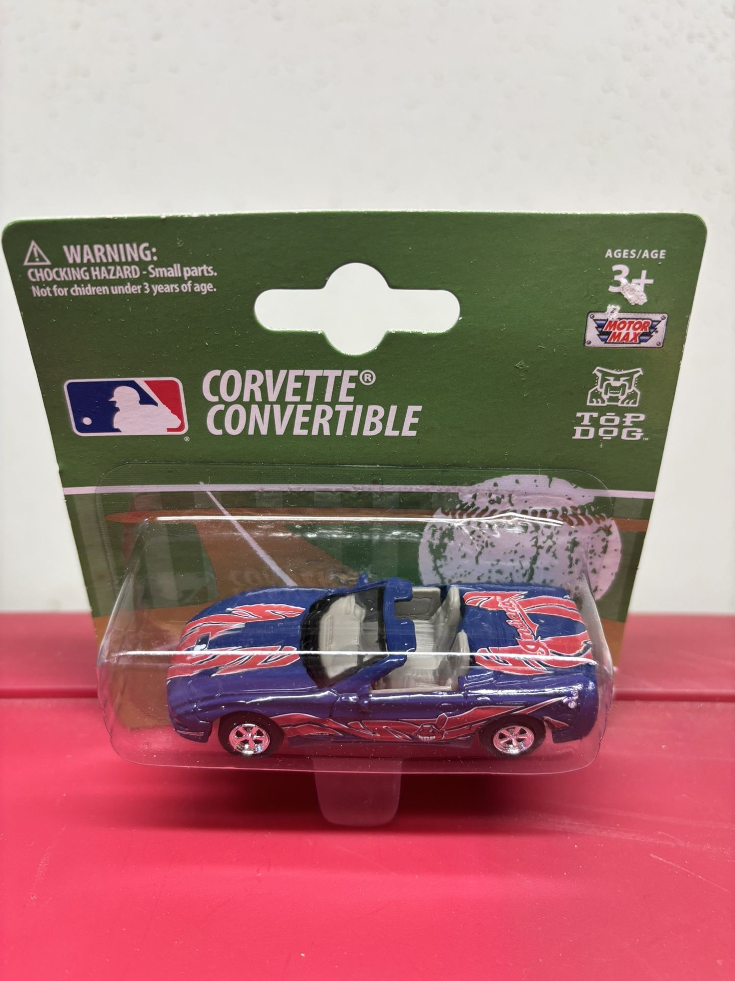 MLB Cleveland Indians Corvette Convertible Chief Wahoo