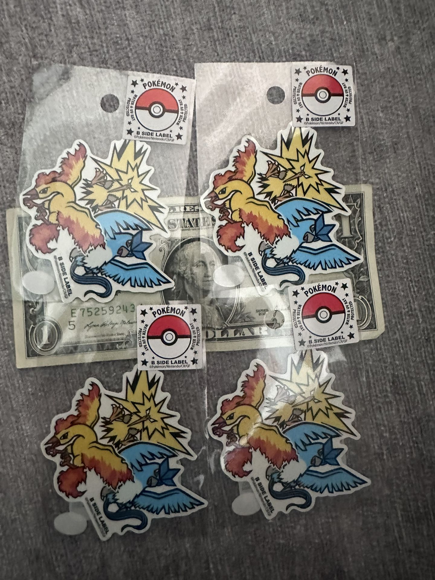 Pokemon stickers
