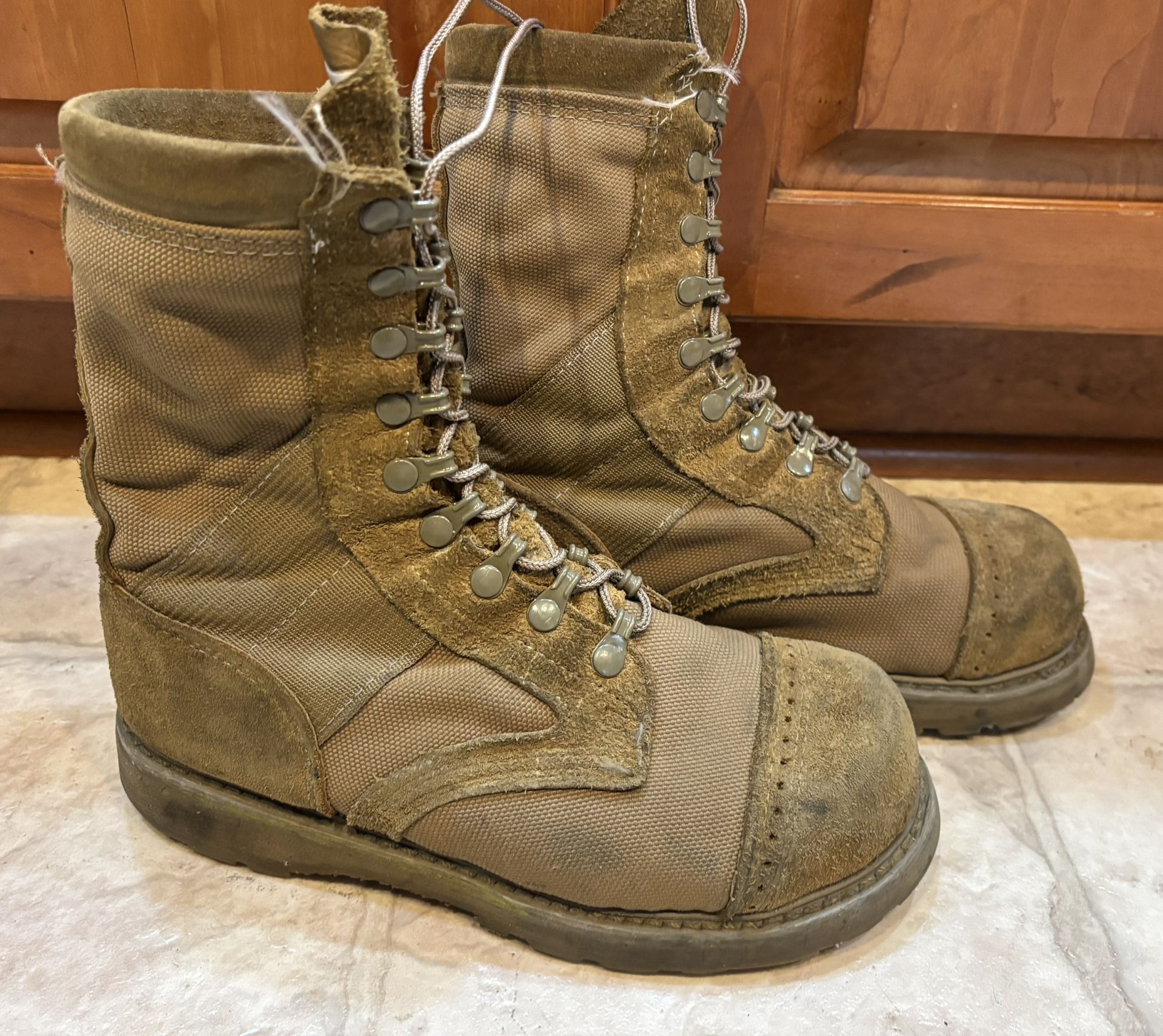 Military Surplus Corcoran Steel Toe Jump Boots, Men’s Size 8 R