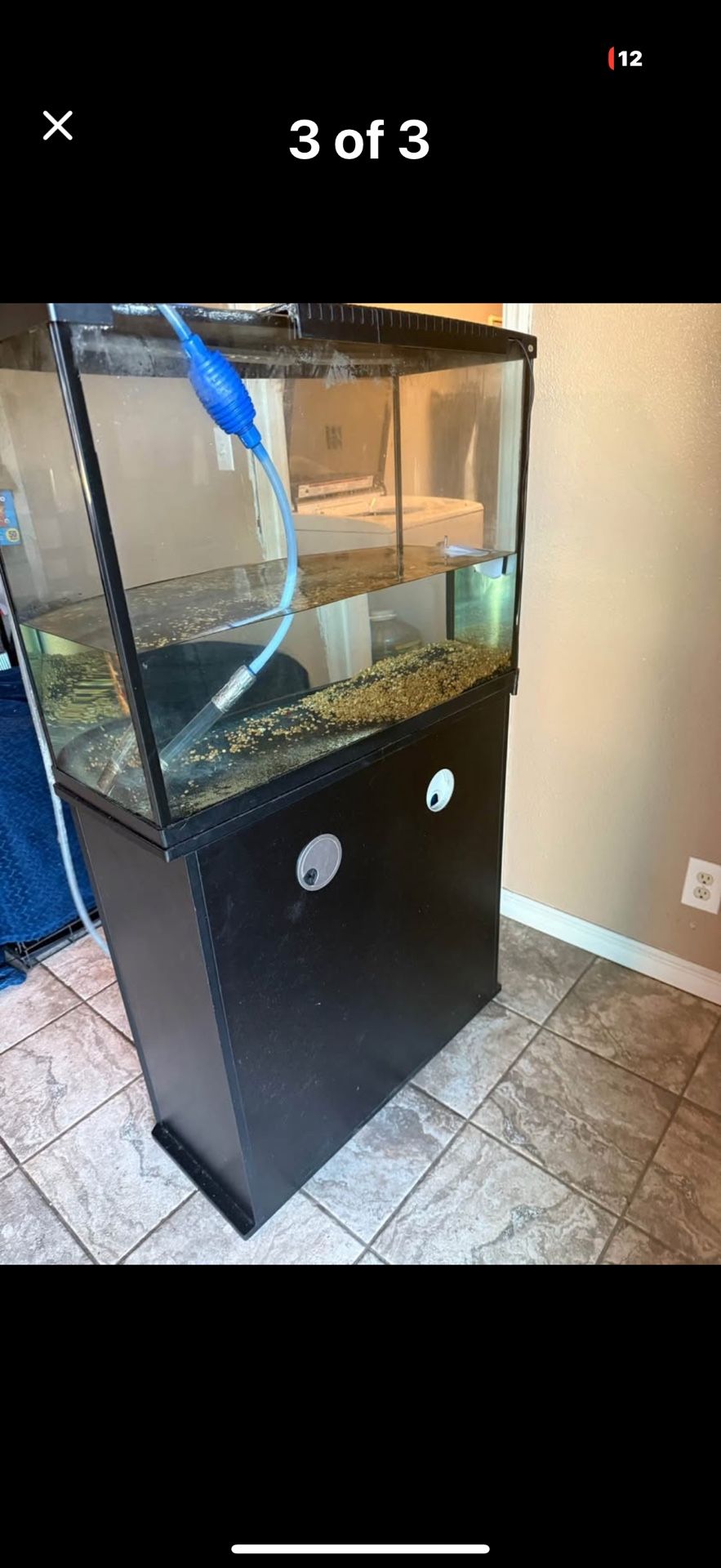 30 gallon fish tank like new
