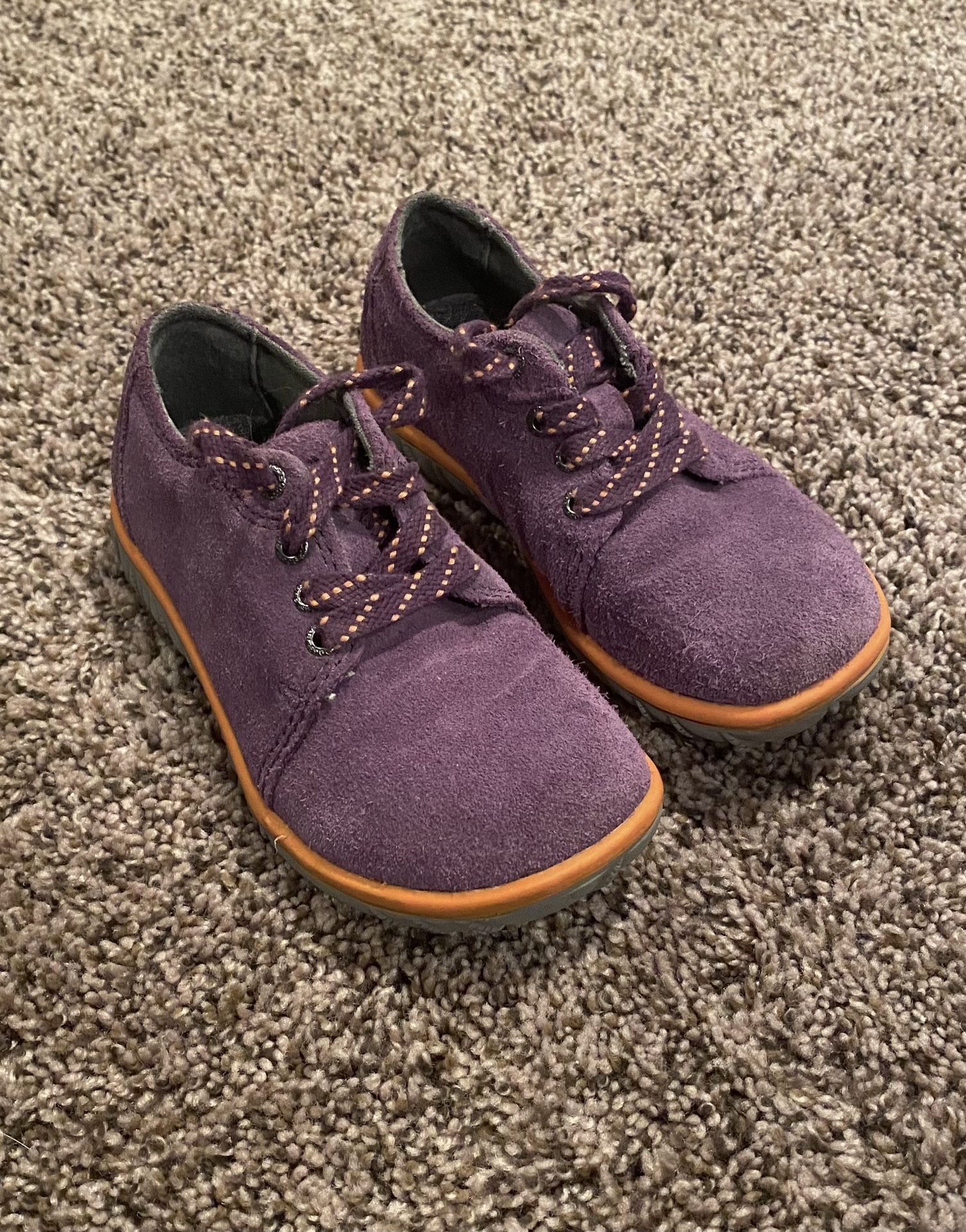 BOGS GIRLS SZ. 9T 'WALL BALL LACE' SUEDE OUTDOOR SHOES-FANTASTIC CONDITION!!!