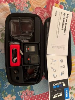 GoPro Action Camera with Case and Accessories