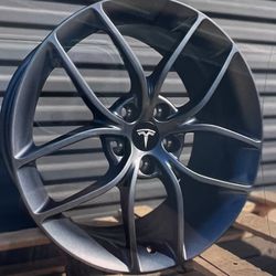 Tesla Modrl 3 18” New Grey Lite Weight Zero Gravity Style Rims Set