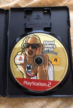 Grand theft auto San Andreas ps2