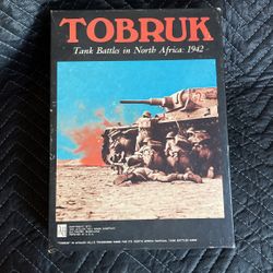 Tobruk—board game by Avalon Hill