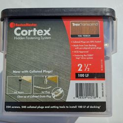 Cortex Hidden Fastening System Deck Screws
