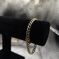 10kt Solid Cuban Bracelet