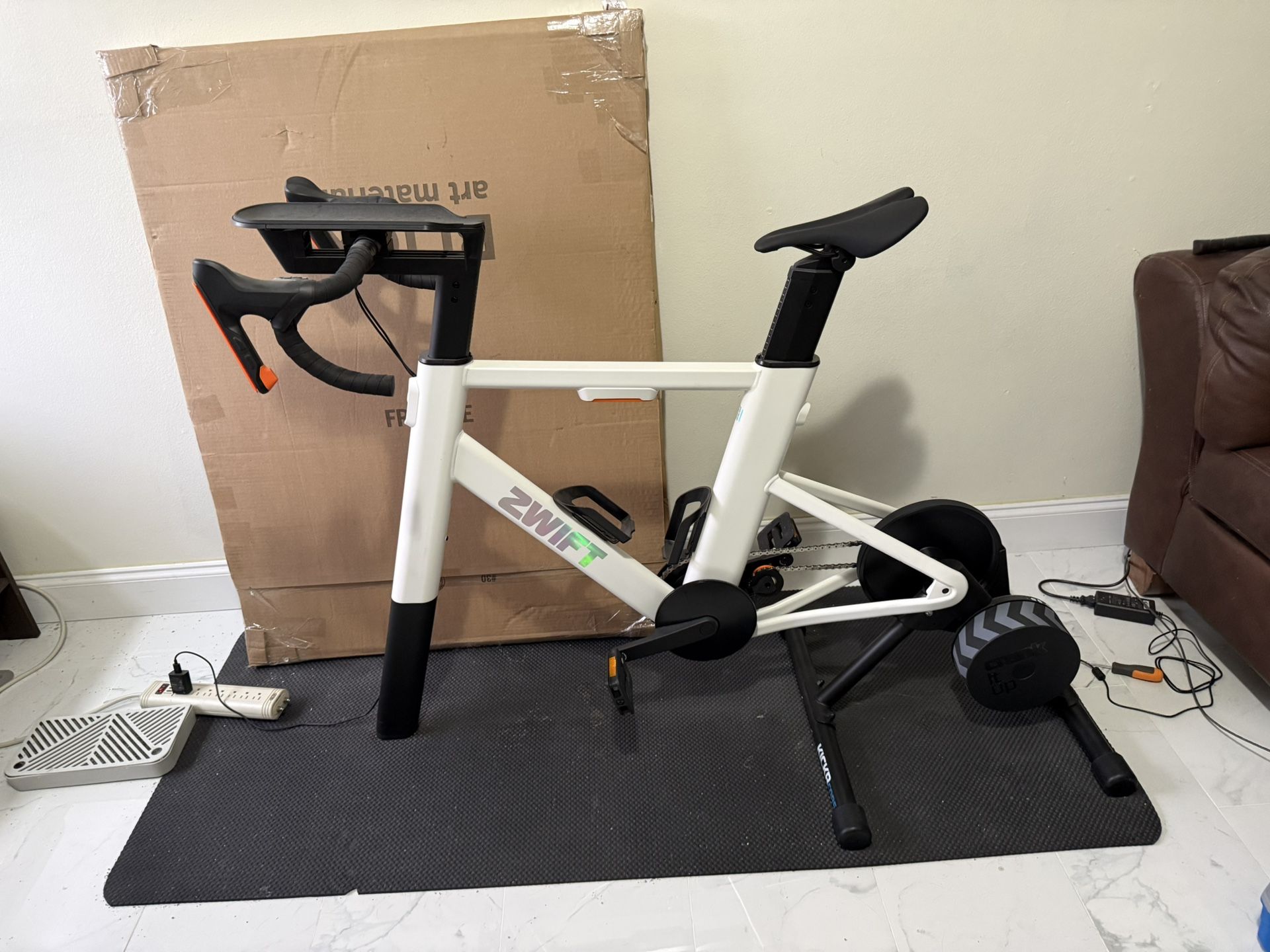 Zwift bike with Kikr Core