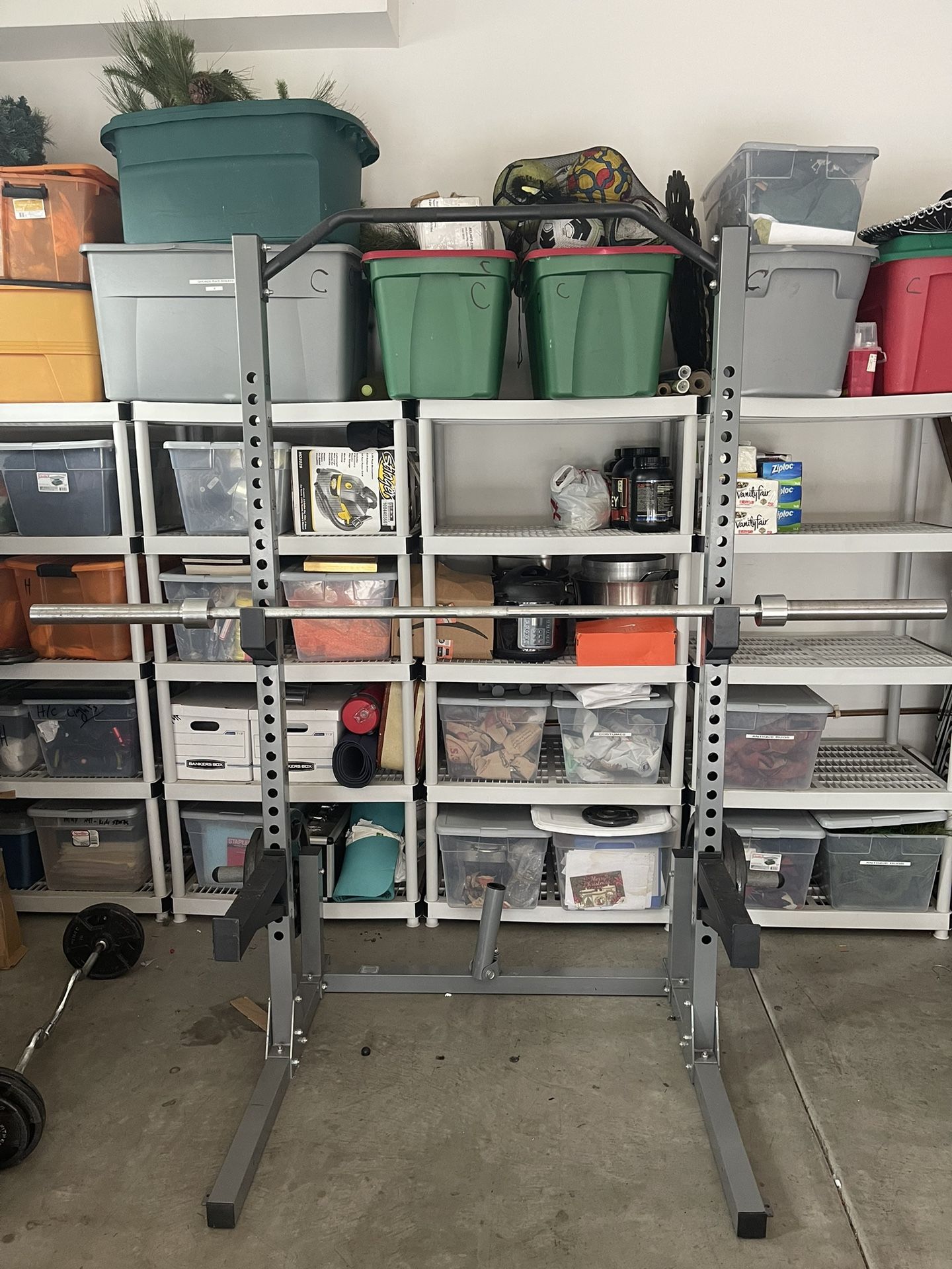 Adjustable Squat And Bench Rack!!!