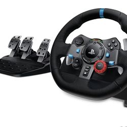 Logitech G29 Racing wheel and pedals