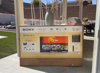 MV 65” Sony mini led hdr 4k TV
