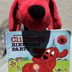 Clifford Book And Plush Toy 