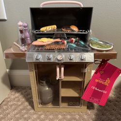 Doll BBQ set