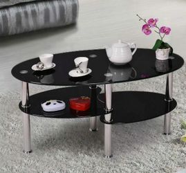 New coffee table in box