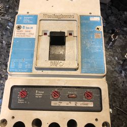 Westinghouse 3 pole 400 amp breaker