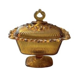 Tiara Indiana Amber Glass - Multiple Items