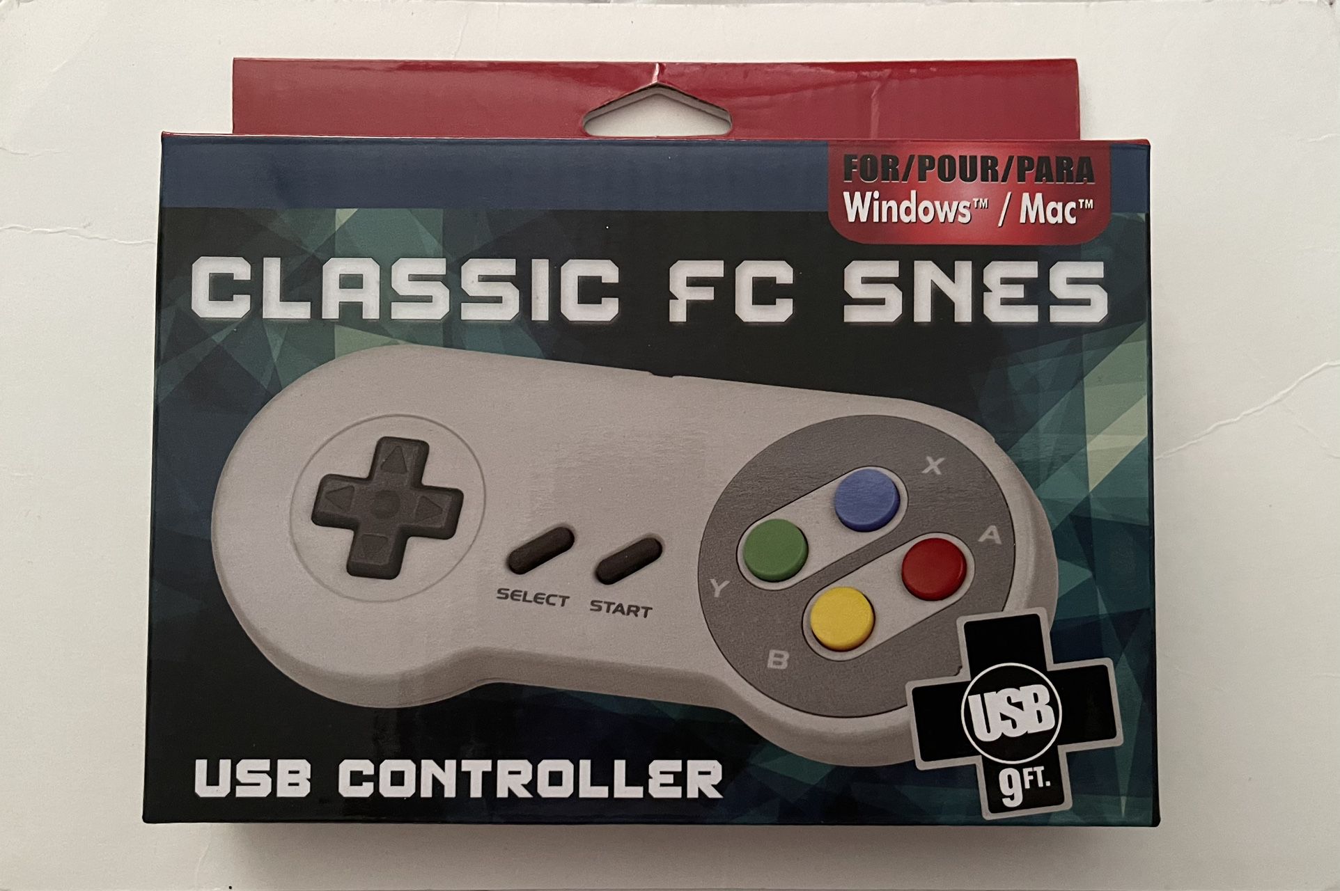 I have brand new controllers for Super Nintendo for PC only brand new in the box