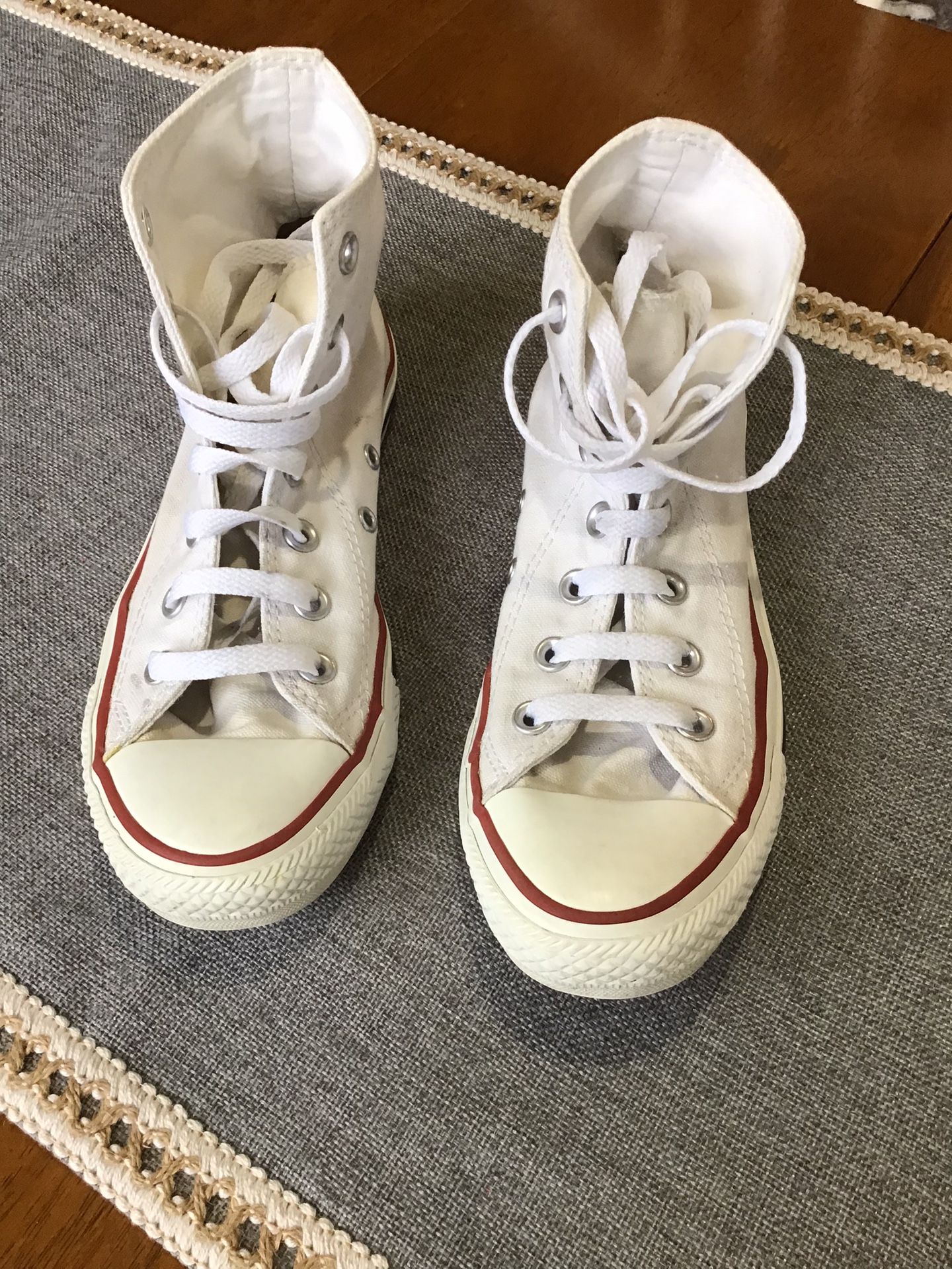 White Converse All Star Sneakers 