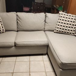 Gray Sectional Sofa 