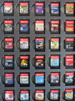 Nintendo Switch Games ($25 each game)