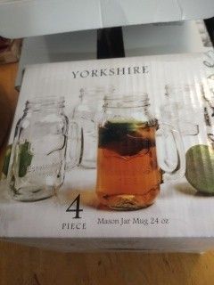 Mason Jar Beer Mugs Or Magazines Are Heavy Duty Mugs They're Heavy They're Excellent Quality 