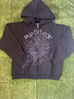Zip black spider