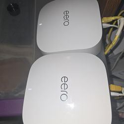 Eero pro 6e 2pk Wifi Mesh network. Barely used
