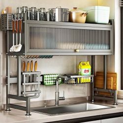 Over Sink Dish Drying Rack - Kitchen Sink Organizer