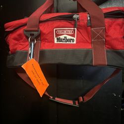Vintage Marlboro Unlimited Dual Side Nylon Cooler/ Travel Bag 