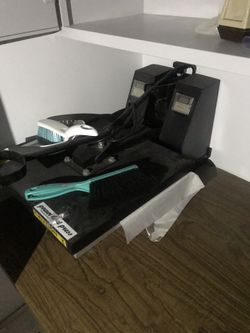 Heat press. Heat press for doing heat transfers