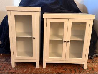 White Marble Top Cabinets