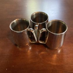 Stainless Mugs Padded Bottom