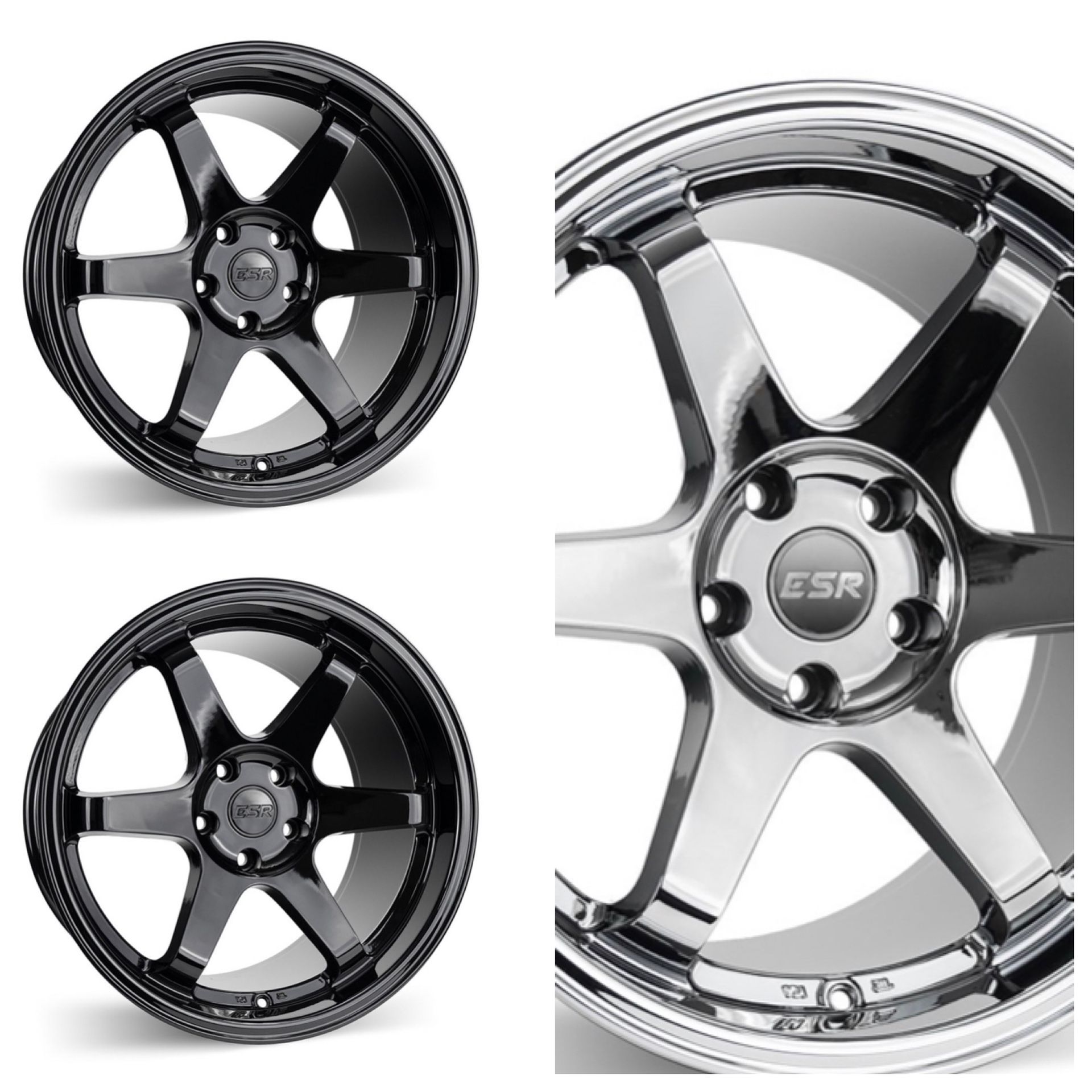 ESR 18 inch Rim 5x100 5x120 5x114 (only 50 down payment / no credit check)