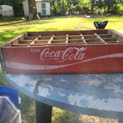 Vintage Coca-Cola Wooden Crate