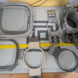 Multiple Tubular Frames Embroidery 