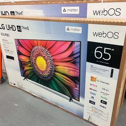65" LG UR80 Series 4k UHD Smart Tv