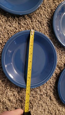 Set of 4 Plates Fiesta Ware