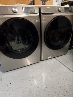 Samsung Front Load Washer & Dryer Set