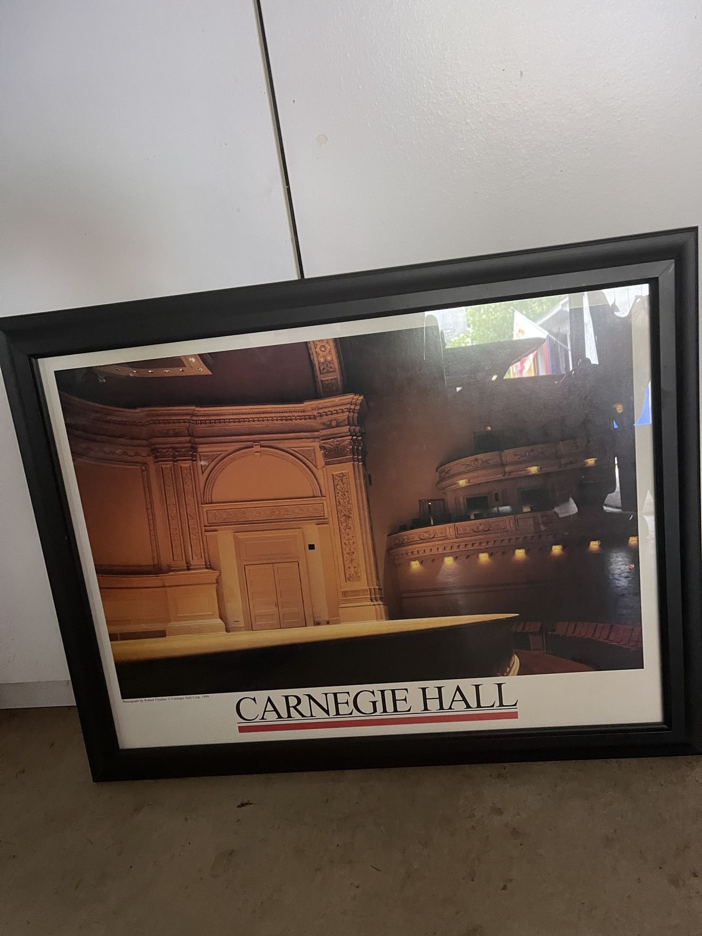 Carnegie Hall Framed Picture