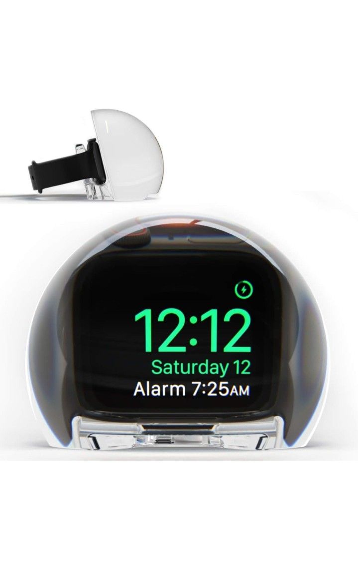 NightWatch Magnifying Clock Dock for Apple Watch