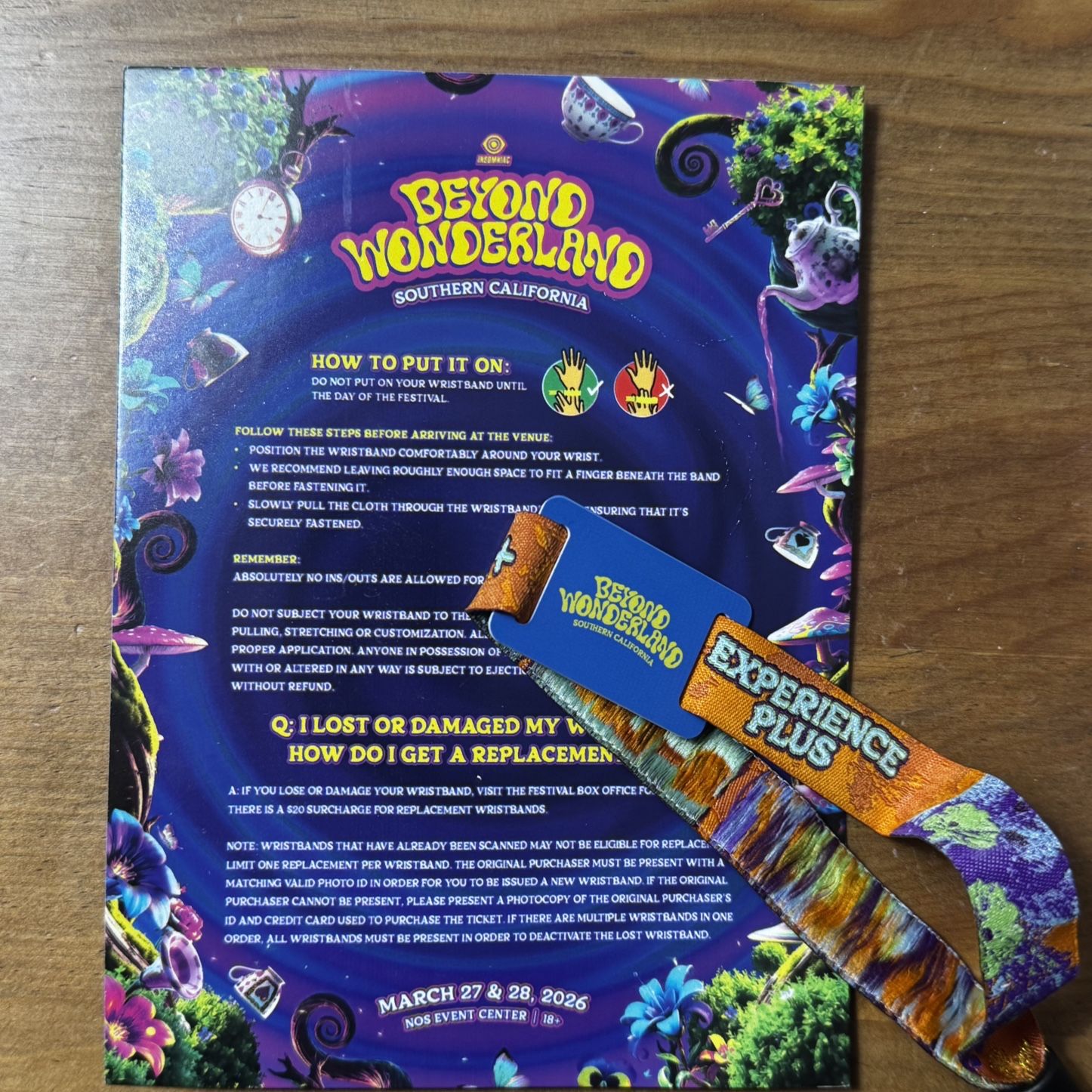 Beyond Wonderland 2026 Ticket for Sale in Las Vegas, NV - OfferUp