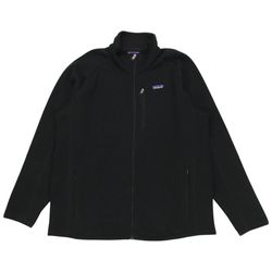 PATAGONIA BETTER SWEATER JACKET MENS LARGE L DARK GRAY FLEECE SWEATSHIRT FULL ZIP