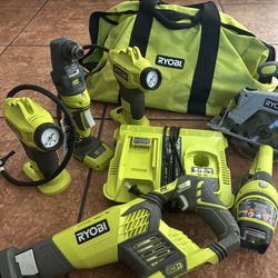 Ryobi set