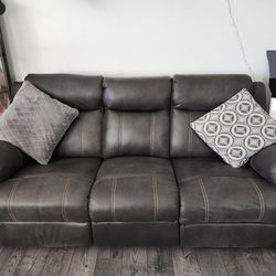 Recliner Living Room Sofa Set 