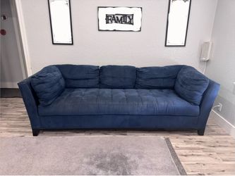 Large Blue Couch