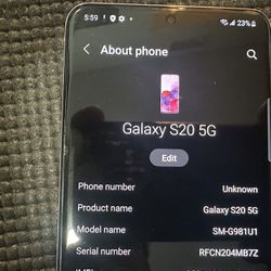 Galaxy S20 5G Unlocked 