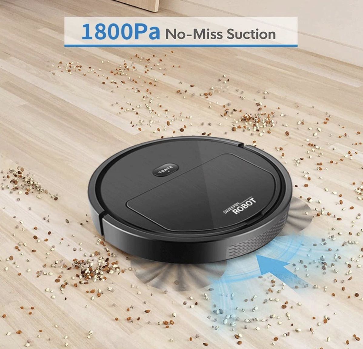 Robot Robo Vacuum New In Box Smart Navigation Great Batteries