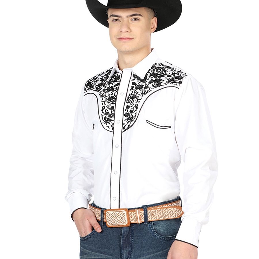 Cowboy Shirt Long Sleeve El General - Camisa Vaquera Manga Larga El General