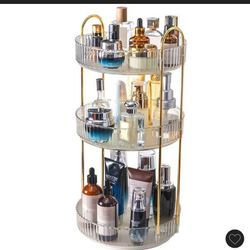 Brand new three tier 360° rotating storage organizer