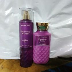 Bath and Body Works Winterberry Wonder Set!